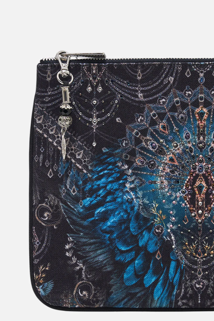 Camilla small canvas deals clutch