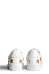 Zadig & Voltaire ZV1747 Smooth Sneakers - Blanc Gold