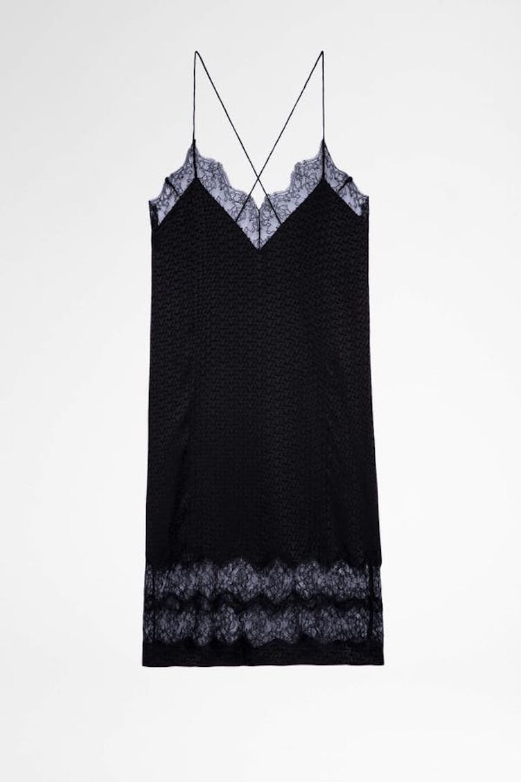Zadig & Voltaire Crystal Silk Dress