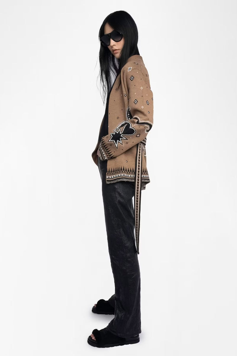 Zadig & Voltaire Kala Cardigan - Daim