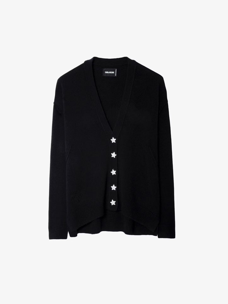 Zadig & Voltaire Mirka Bijoux Cardigan - Noir