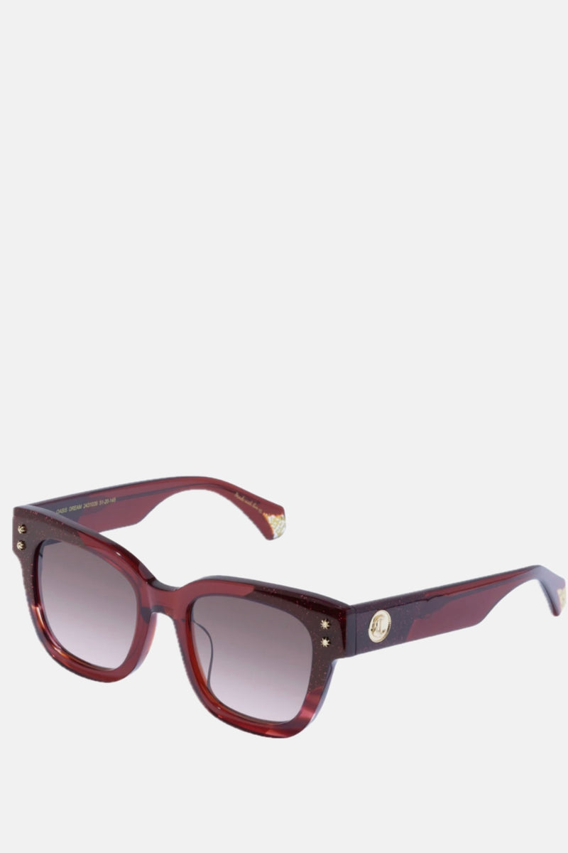 Camilla Oasis Dream Sunglasses - Burgundy/Ruby Glitter