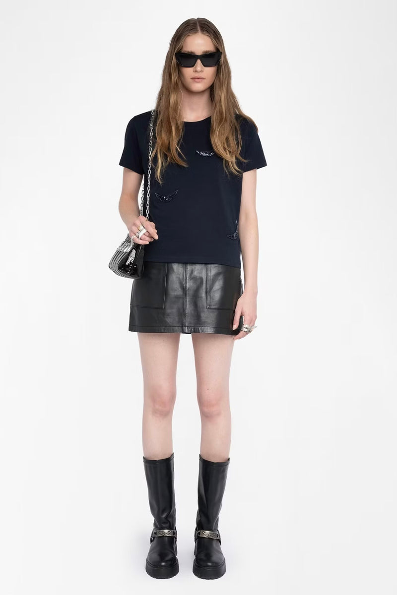 Zadig & Voltaire Alys Wings T-shirt - Encre