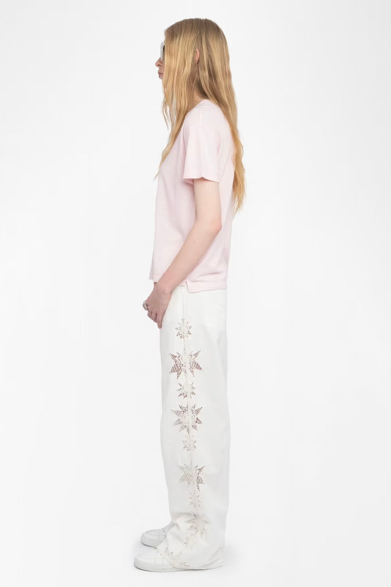 Zadig & Voltaire Marta Strass T-shirt - Candy