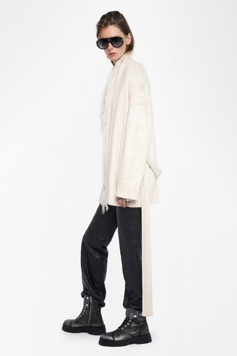 Zadig & Voltaire Alpa Cardigan - Ecru