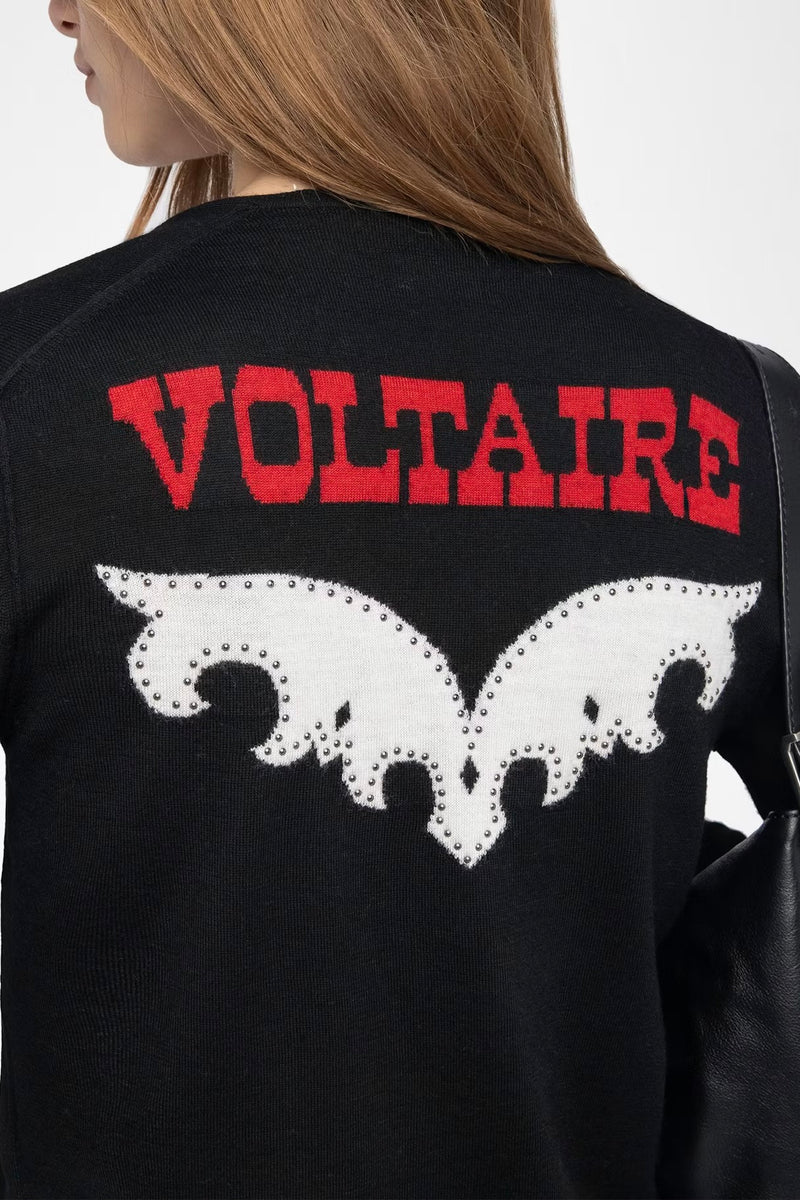 Zadig & Voltaire Nosfa Wool Sweater - Black