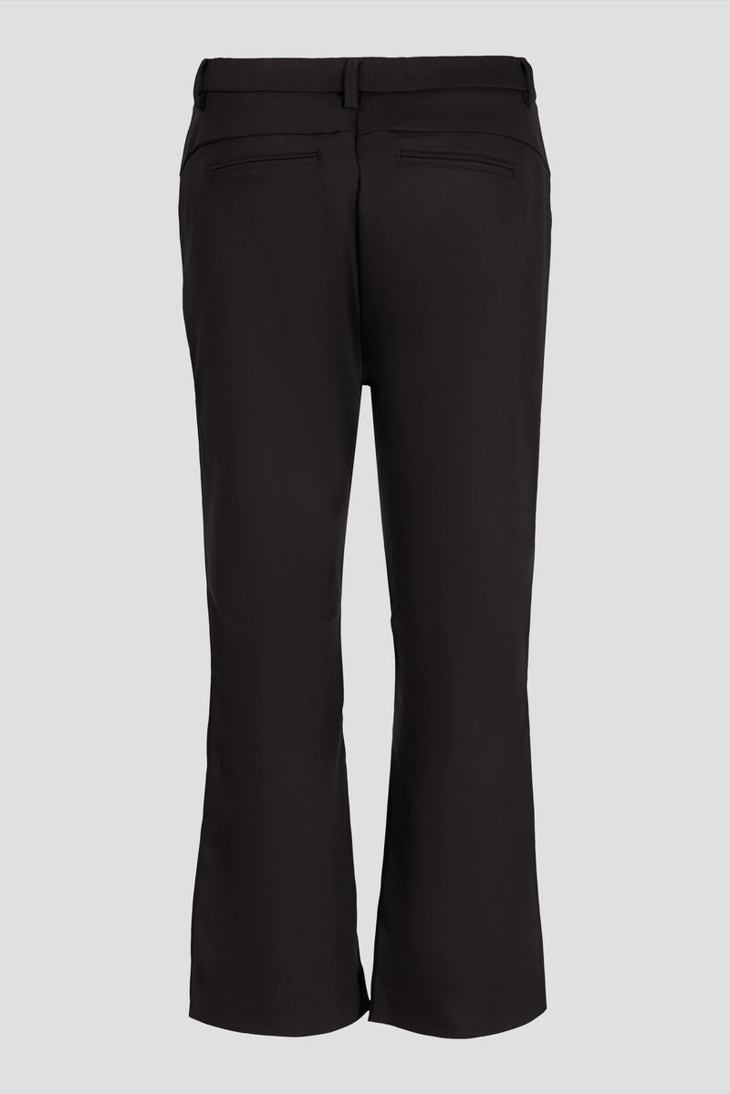 Ivy Alice Cropped Flare Pant - Black