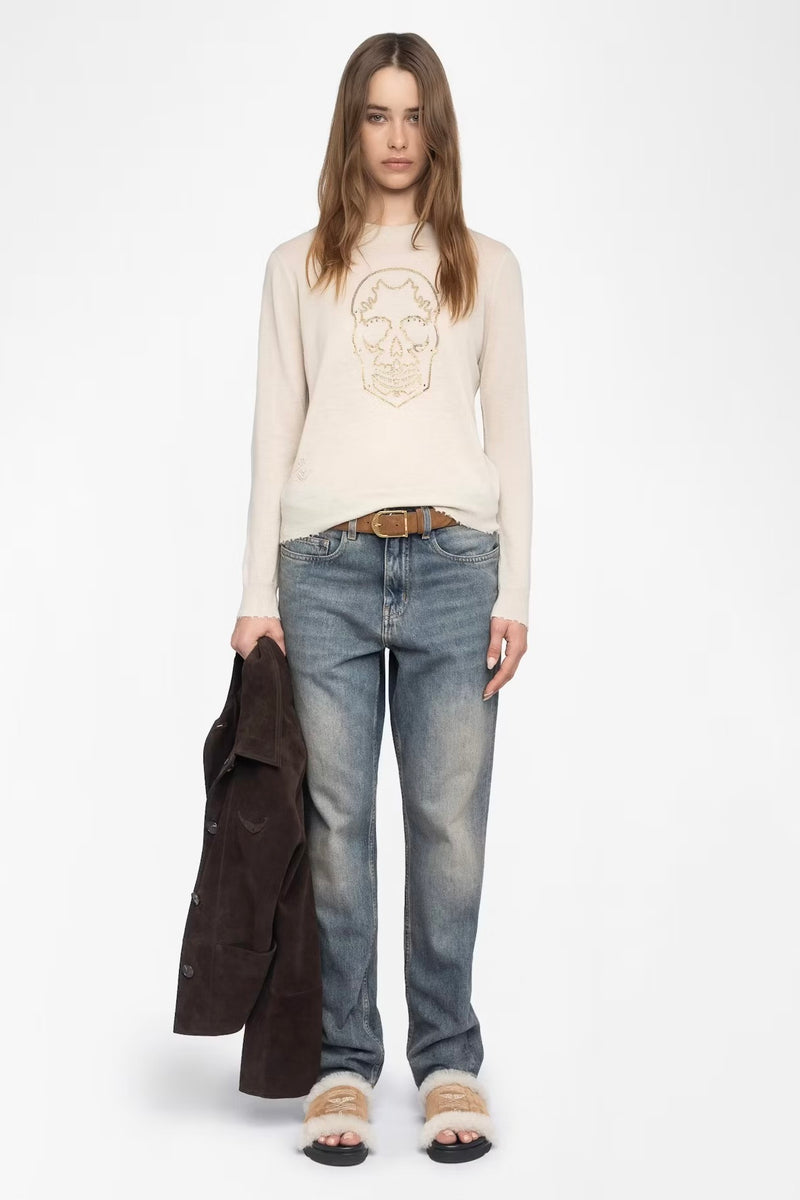 Zadig & Voltaire Miss Cashmere Sweater - Ecru