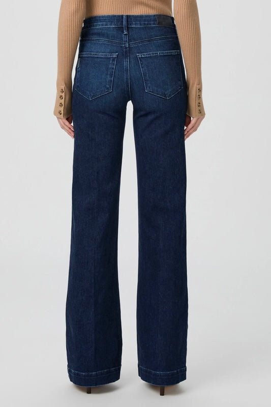 Paige Leenah 32" Wide Leg Jean - Praline