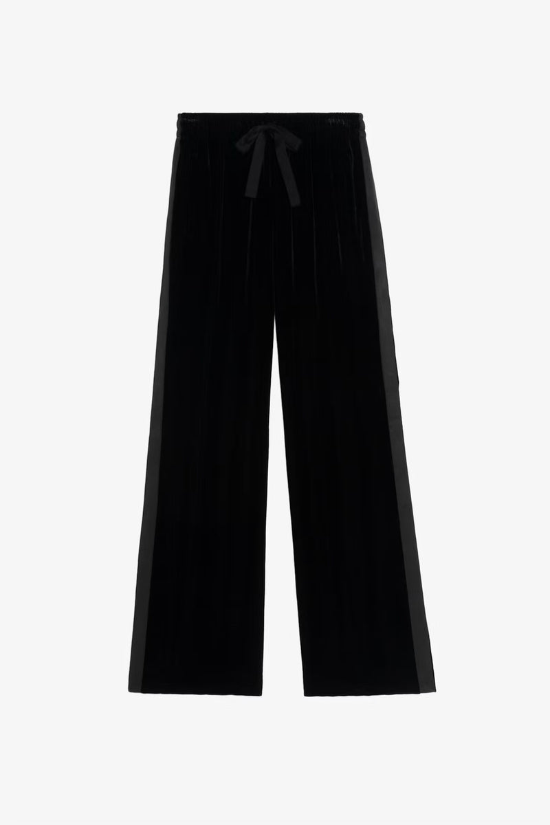 Zadig & Voltaire Poma Velvet Trousers - Black