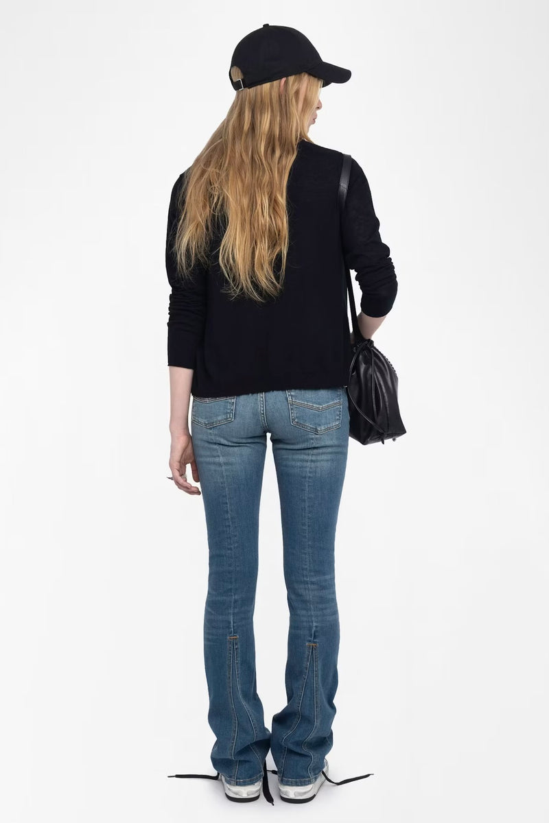 Zadig & Voltaire Manylla Cashmere Cardigan - Black