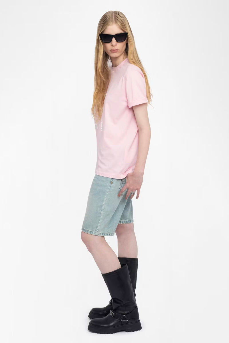 Zadig & Voltaire Edwin Rock ‘n’ Roll T-shirt - Candy