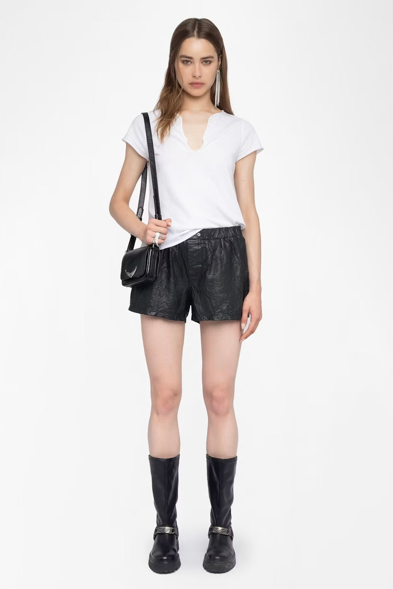 Zadig & Voltaire Tuni Henley T-shirt - White