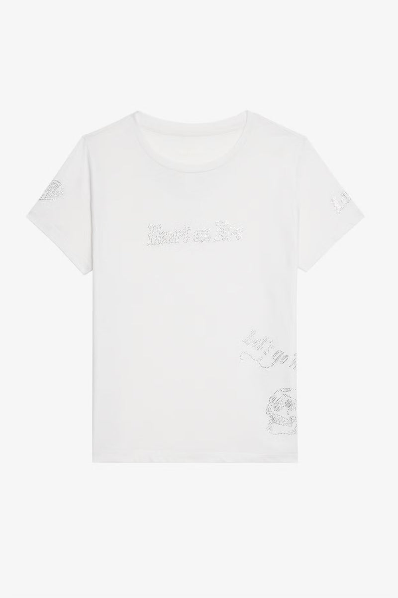 Zadig & Voltaire Alys Strass T-shirt - Judo