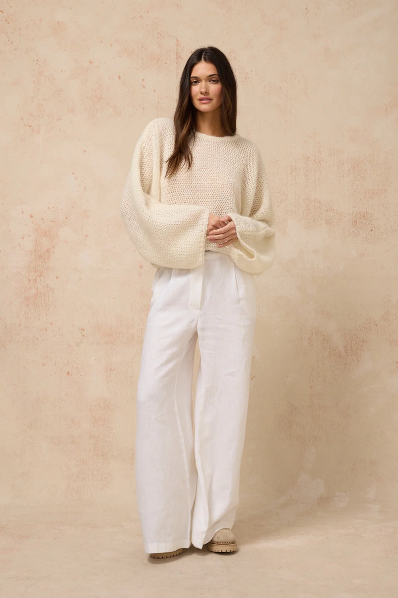 Estilo Emporio Playa Sweater - Off White