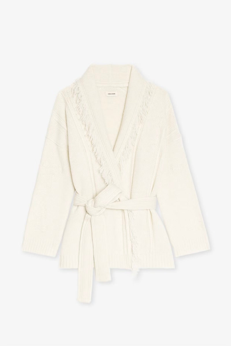 Zadig & Voltaire Alpa Cardigan - Ecru