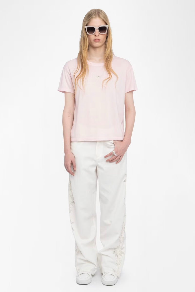 Zadig & Voltaire Marta Strass T-shirt - Candy