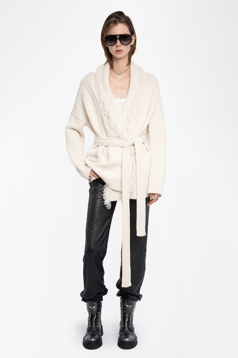 Zadig & Voltaire Alpa Cardigan - Ecru