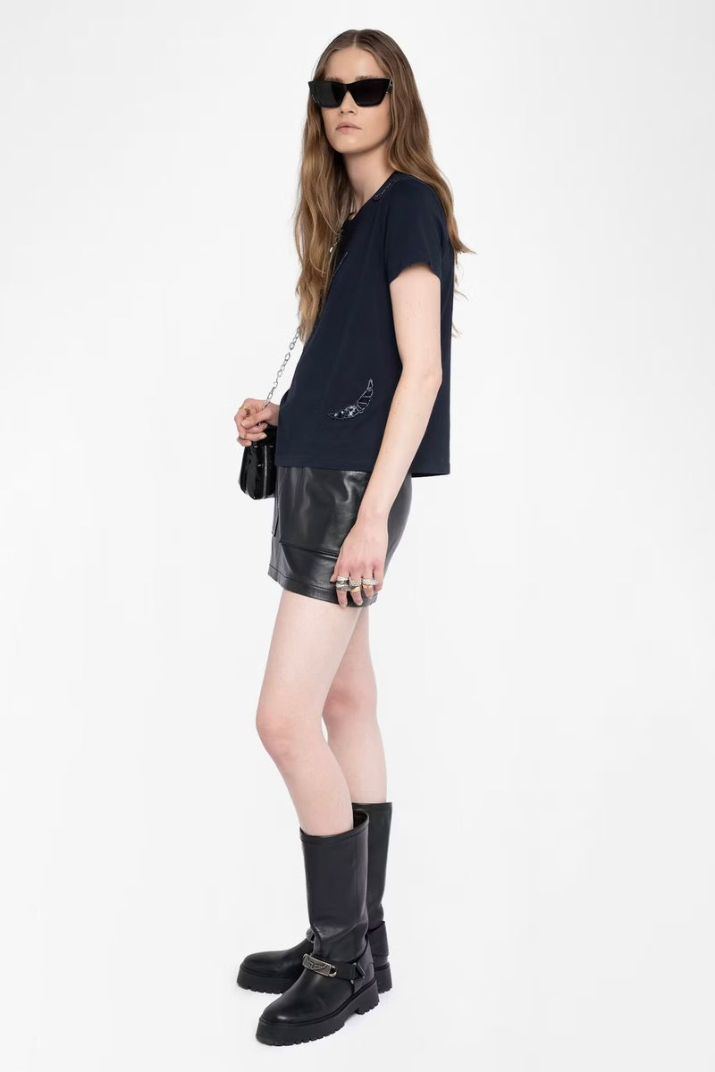 Zadig & Voltaire Alys Wings T-shirt - Encre