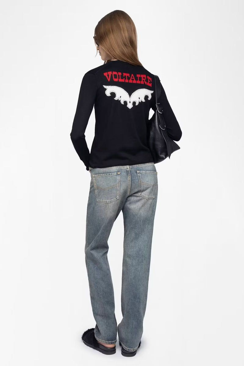 Zadig & Voltaire Nosfa Wool Sweater - Black