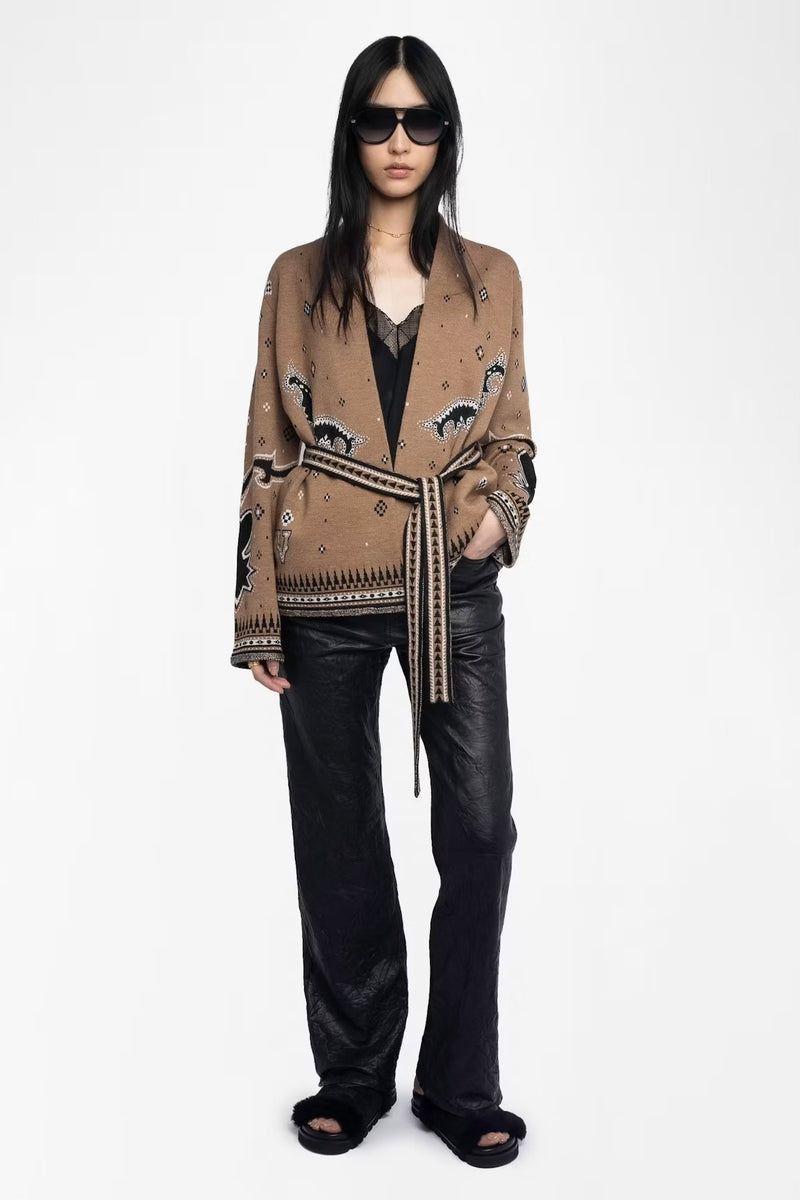 Zadig & Voltaire Kala Cardigan - Daim
