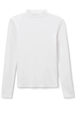 Perfect White Tee Lauryn Long Sleeve - White