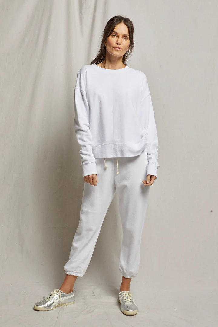 Perfect White Tee Tyler Sweatshirt- White