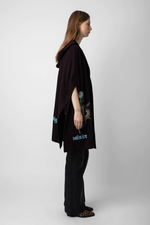 Zadig & Voltaire Inna WS Holly Cashmere Cardigan - Chocolate