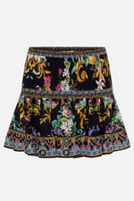 Camilla Short Shirred Skirt - Meet Me in Marchesa