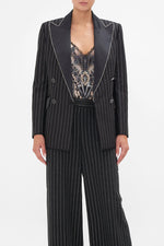 Camilla Double Breasted Suit Jacket - Curtain Call Chaos