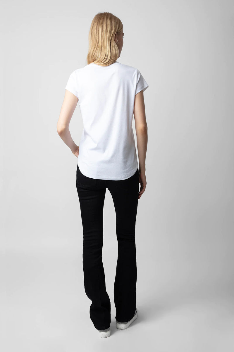 Zadig & Voltaire Woop Mon Amour T-shirt - Blanc