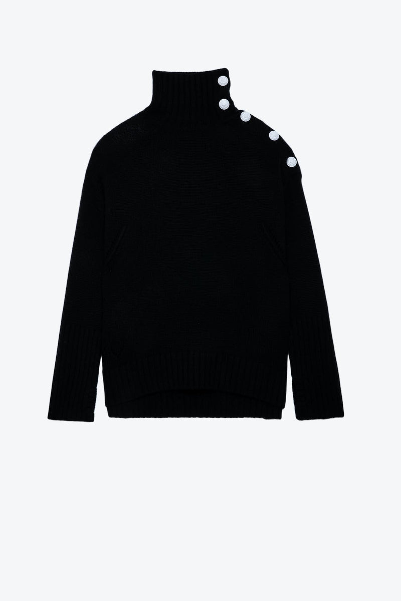 Zadig & Voltaire Alma WS Sweater - Noir