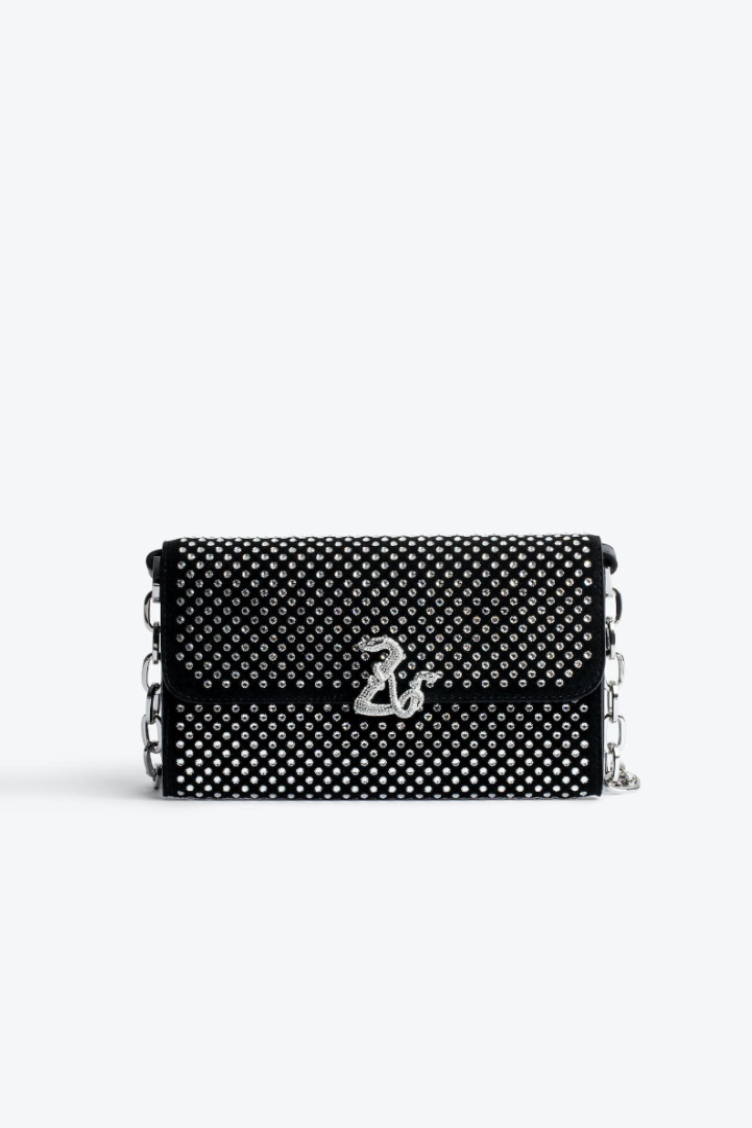 Zadig & Voltaire ZV Initiale Le Long Unchained - Black/Silver