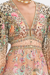 Camilla Button Front Frill Dress - Queen Atlantis